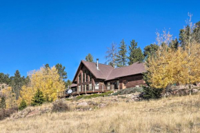 Mtn-View Cabin with Deck, 3 Mi to Cripple Creek!